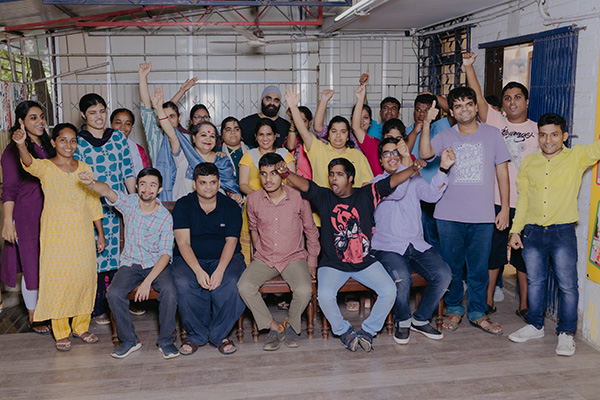 team with student-edited